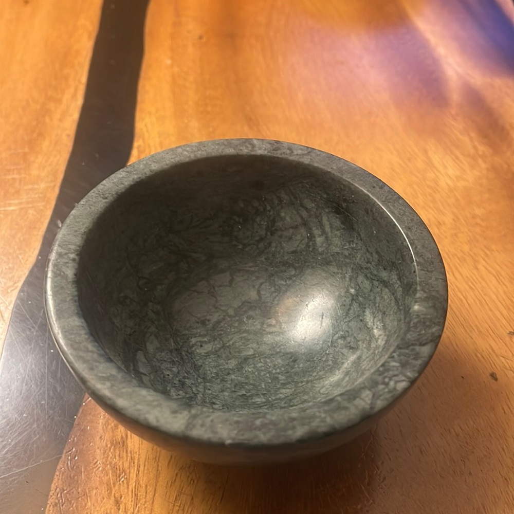 Small marble bowl
